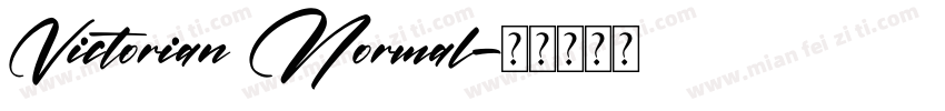 Victorian Normal字体转换